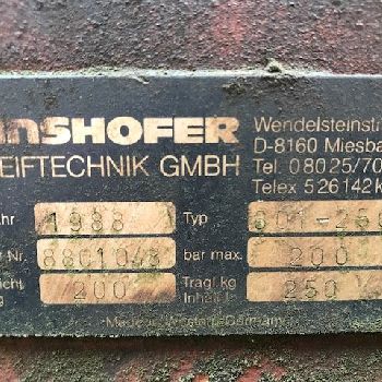 Kinshofer KINSHOFER claw grab 601-250