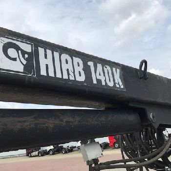 MAN 26.343 DFLC 6x4, building material, crane Hiab 140K