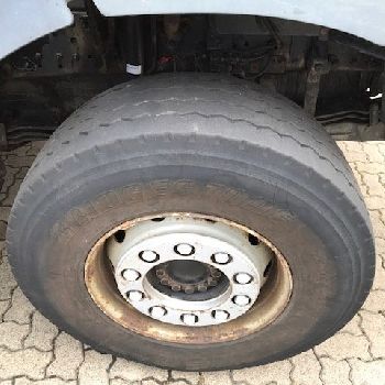 MAN 26.343 DFLC 6x4, building material, crane Hiab 140K