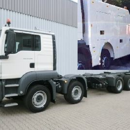 MAN TGS 50.480BB 10x4 e.g. as a salvage vehicle