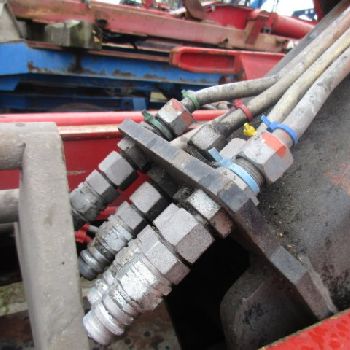 Atlas Terex 118.2 VGL crane, radio and gripper control