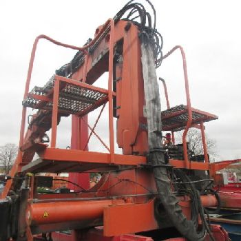 Atlas Terex 118.2 VGL crane, radio and gripper control
