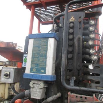 Atlas Terex 118.2 VGL crane, radio and gripper control