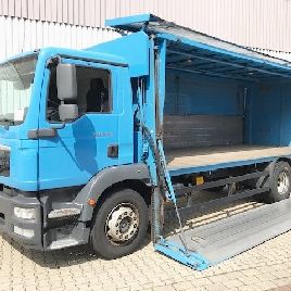 MAN TGM 18.290 4x2 BL chariot à boissons, hydr. Schwenkwand