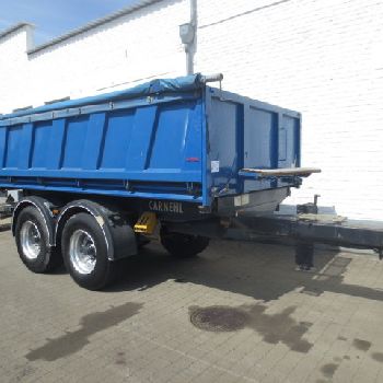 Carnehl CTK / S 18 to. Tandem tipper, BPW, steel construction,