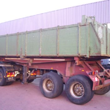 Schröder SCHROEDER approx. 18.3 m³, 3-side tipper