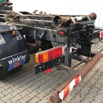 MAN 14.224 LAC 4x4 city hook with crane HIAB 045-2