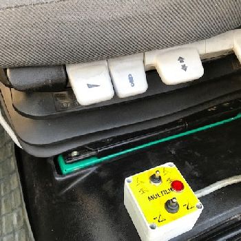 MAN 14.224 LAC 4x4 city hook with crane HIAB 045-2