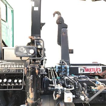 MAN 14.224 LAC 4x4 city hook with crane HIAB 045-2