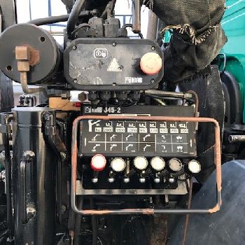 MAN 14.224 LAC 4x4 city hook with crane HIAB 045-2