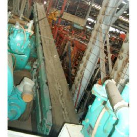 Stetter F 12, conveyor belt for concrete mixers