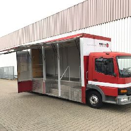 Mercedes-Benz Atego 817 4x2 with sales set-up