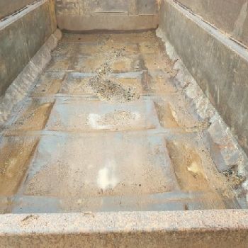 BRUNS roll-off container 10 cbm narrow version