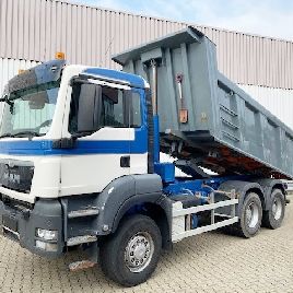 MAN TGS 33.480 6x6 BB, Hohe Bauart, Meiller Mulde, 2x Vorhanden!