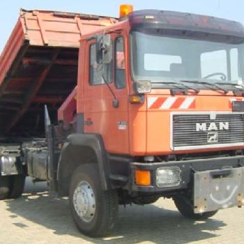 MAN M08 17.222 4x4 with crane HMF 623 K1 B3