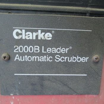 Clarke 24" Battery Powered 2000B Leader Auto Scrubber (#15677)