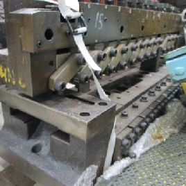 Fujita 2" Pitch X 15 Station Die Set For Asahi Seiki Or US-Baird Transfer Press (#17133); Fujita 2 Pitch X 15 Station Die Set For Asahi Seiki Or US-Baird Transfer Press