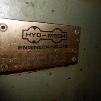 HydMech Automatic Horizontal Band Saw, Model H12A, 5HP, 240v, Bundling, Variable Vice Pressure (#12780)