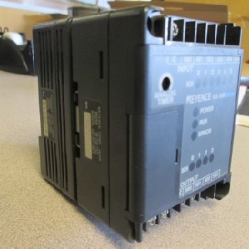 Keyence KX-10R PLC w/ Matching Power Supply (#11808); Keyence KX-10R PLC w/ Matching Power Supply