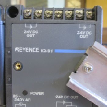 Keyence KX-10R PLC w/ Matching Power Supply (#11808); Keyence KX-10R PLC w/ Matching Power Supply
