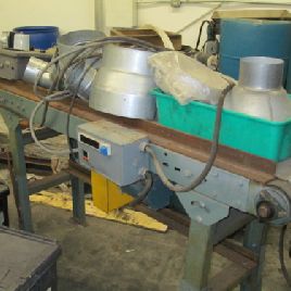 Hytrol Flat Belt Powered Conveyor 12" Wide x 66 Long 1/3 HP (#15671)