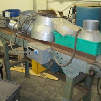 Hytrol Flat Belt Powered Conveyor 12" Wide x 66 Long 1/3 HP (#15671)