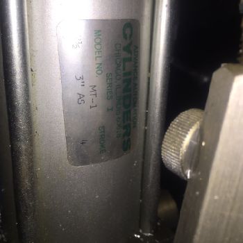 Advanced Automation Cylinder 2-1/2" X 4 Stroke Arbor Press Assembly W/6Opening (#16745); Advanced Automation Cylinder 2-1/2 X 4 Stroke Arbor Press Assembly W/6Opening