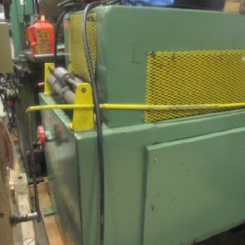 American Steel Line Model 3-11 7 Roll 12 Gauge 15" Wide Stock Straightener (#16618); American Steel Line Model 3-11 7 Roll 12 Gauge 15 Wide Stock Straightener