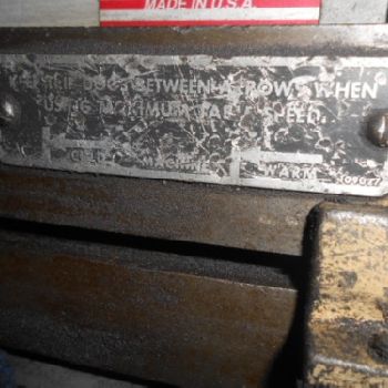 Doall Surface Grinder Model D618-7, 220V, Spindle Model MD-6 (#12200)