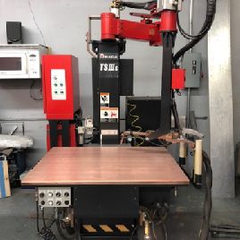 Amada Model TSIIIS 1000MM X 800MM Table 460v 3Ph Sheet Metal Welding Machine (#16230); Amada Model TSIIIS 1000MM X 800MM Table 460v 3Ph Sheet Metal Welding Machine