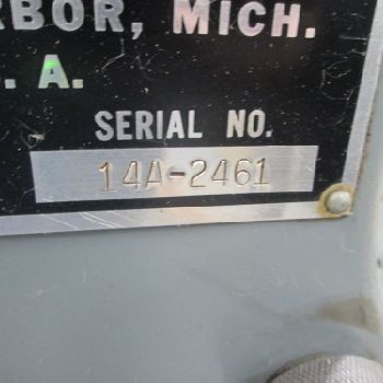 Covel Model 14A 14" Screen 110V 1Ph Optical Comparator W/13 X 6 Table &amp; 20X Lens (#15891); Covel 14 Screen 110V 1Ph Optical Comparator W/13 X 6 Table &amp; 20X Lens