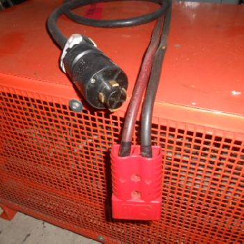 Ferro Five Series FR12HK640 24 Volt Battery Charger, 208/240/480, 135 amps (#13768); Ferro Five Series FR12HK640 24 Volt Battery Charger, 208/240/480, Good Condition