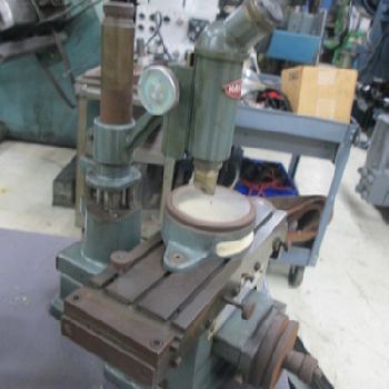 E.F. Haeger &amp; Son 8-1/8" X 3-1/4 Stage Vintage Table Top Microscope Good Resto Project (#16680); E.F. Haeger &amp; Son 8-1/8 X 3-1/4 Stage Vintage Table Top Microscope Good Resto Project