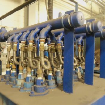 Harper Model GOU-12672-MMB-21PR Mesh-Belt Sintering Furnace 2100F Rebuilt (#12389); Harper Model GOU-12672-MMB-21PR Mesh-Belt Sintering Furnace