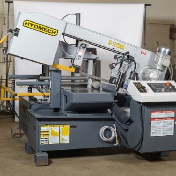 HydMech S-23A 16"H X 20W Rectangular Cap 8.8Hp 75-350 Sfm 208, 240, 480, 575V 3Ph Automatic Band Saw (#15248); HydMech S-23A 16H X 20W Rectangular Cap 8.8Hp 75-350 Sfm 208,240,480,575V 3Ph Automatic Band Saw