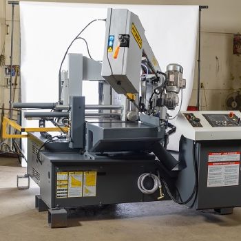 HydMech S-23A 16"H X 20W Rectangular Cap 8.8Hp 75-350 Sfm 208, 240, 480, 575V 3Ph Automatic Band Saw (#15248); HydMech S-23A 16H X 20W Rectangular Cap 8.8Hp 75-350 Sfm 208,240,480,575V 3Ph Automatic Band Saw
