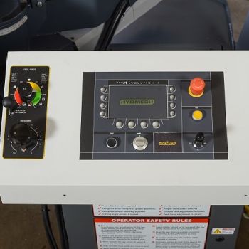 HydMech S-23A 16"H X 20W Rectangular Cap 8.8Hp 75-350 Sfm 208, 240, 480, 575V 3Ph Automatic Band Saw (#15248); HydMech S-23A 16H X 20W Rectangular Cap 8.8Hp 75-350 Sfm 208,240,480,575V 3Ph Automatic Band Saw