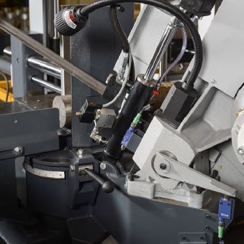 HydMech S-23A 16"H X 20W Rectangular Cap 8.8Hp 75-350 Sfm 208, 240, 480, 575V 3Ph Automatic Band Saw (#15248); HydMech S-23A 16H X 20W Rectangular Cap 8.8Hp 75-350 Sfm 208,240,480,575V 3Ph Automatic Band Saw