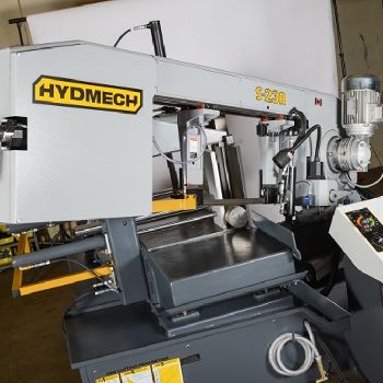 HydMech S-23A 16"H X 20W Rectangular Cap 8.8Hp 75-350 Sfm 208, 240, 480, 575V 3Ph Automatic Band Saw (#15248); HydMech S-23A 16H X 20W Rectangular Cap 8.8Hp 75-350 Sfm 208,240,480,575V 3Ph Automatic Band Saw
