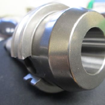 Simis CAT40 Taper 1" Diameter Tool Holder W/1 Removable Shank Great Conditon (#15125); Simis CAT40 Taper 1 Diameter Tool Holder W/1 Removable Shank Great Conditon