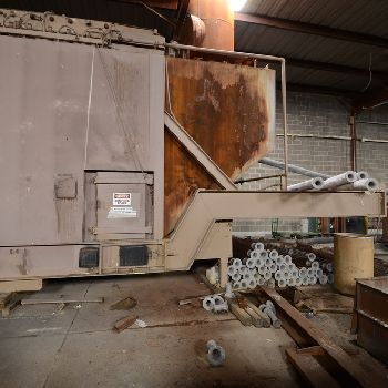 Didion Rotary Reverberatory Melting Furnace Rotates 310° 14 Tons/day 30 Million BTU (#15227); 30 Foot Didion Rotary Reverberatory Furnace Rotates 310 Degrees 14 Tons/Day 30 Million BTU