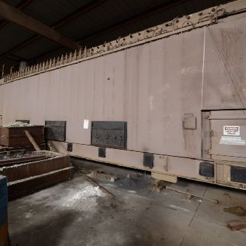 Didion Rotary Reverberatory Melting Furnace Rotates 310° 14 Tons/day 30 Million BTU (#15227); 30 Foot Didion Rotary Reverberatory Furnace Rotates 310 Degrees 14 Tons/Day 30 Million BTU