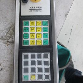 Colgante de control de la máquina de moldeo por inyección Arburg Allrounder Actionica (# 17460); Arburg Allrounder Actionica Colgante de control de máquina de moldeo por inyección