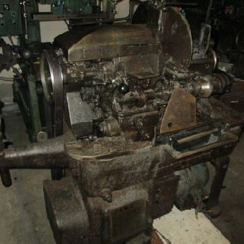 Brown &amp; Sharpe Model OOG 6 Station Turret 1 Vert Slide 3Ph Auto Screw Machine (#17196); Brown &amp; Sharpe Model OOG 6 Station Turret 1 Vert Slide 3Ph Auto Screw Machine