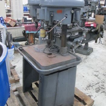 Rockwell 1/3Hp 115-230 Volt 1Ph 4" Quill Double Headed Drill Press W/17 Throat (#17573); Rockwell 1/3Hp 115-230 Volt 1Ph 4 Quill Double Headed Drill Press W/17 Throat