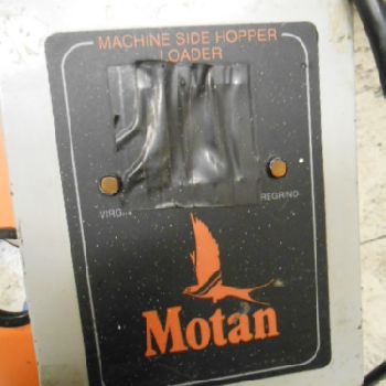 Motan Plastic B607999B 1Ph 115/230 Volt 1Hp 3450 Rpm Vacuum Loader 2 Avail (#11600)