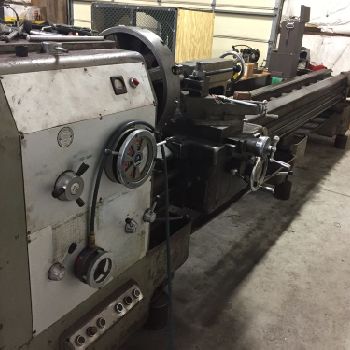 Lansing-G 25"Swing Over Bed 156Between Centers 220/440 Engine Lathe W/Taper Attach (#17997); Lansing-G 25Swing Over Bed 156Between Centers 220/440 Engine Lathe W/Taper Attach