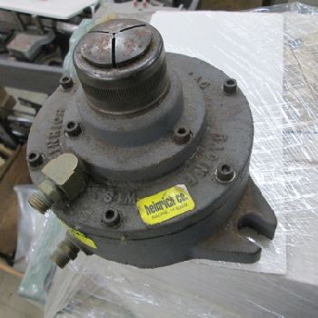 Heinrich Co 1-AC Pneumatic 5C Collet Fixture Up To 1-1/8" Size 120 Max Psi Nice! (#18080); Heinrich Co Model 1-AC Pneumatic 5C Collet Fixture Up To 1-1/8 Size 120 Max Psi Nice!