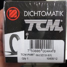 TCM Dichtomatik Part# 06132TB-BX Replaces 6373/471255Oil Seals 30 New/61 Used (#11461); TCM Dichtomatik Part# 06132TB-BX Replaces 6373/471255Oil Seals 30 New/61 Used