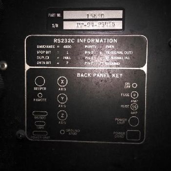 Sharpe LMV 42"Table 3Hp 220/440 Volt 3Ph Milling Machine W/Proto Trak D.R.O (#17161); Sharpe LMV 42Table 3Hp 220/440 Volt 3Ph Milling Machine W/Proto Trak D.R.O